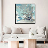 Shop Above the Mist (Square) Canvas Print a painted abstract themed framed canvas wall art print from The Print Emporium artwork collection - Buy Australian made fine art painting style stretched canvas prints for the home and your interior decor space, TPE-PC-BC050-CA-40X40-NF