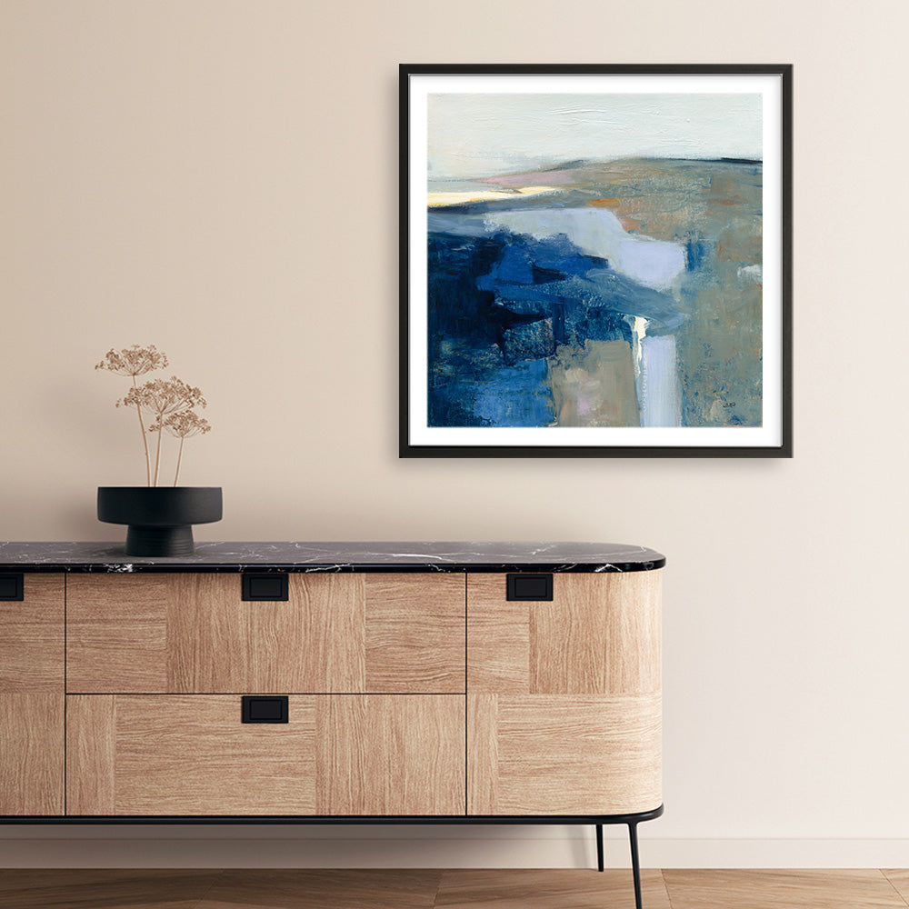 Shop Above the Waves (Square) Art Print a painted abstract themed wall art print from The Print Emporium wall artwork collection - Buy Australian made fine art painting style poster and framed prints for the home and your interior decor room, TPE-WA-70757-AP