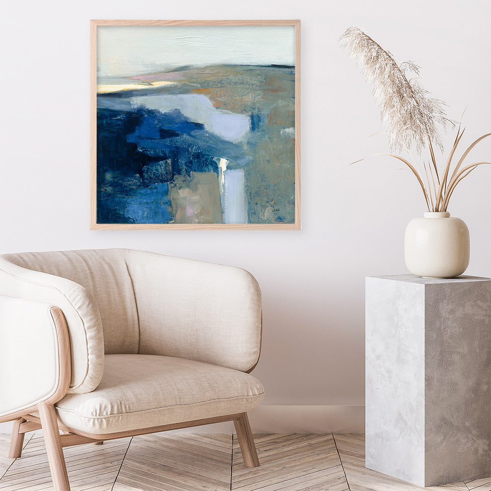 Shop Above the Waves (Square) Art Print a painted abstract themed wall art print from The Print Emporium wall artwork collection - Buy Australian made fine art painting style poster and framed prints for the home and your interior decor room, TPE-WA-70757-AP