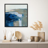 Shop Above the Waves (Square) Canvas Print a painted abstract themed framed canvas wall art print from The Print Emporium artwork collection - Buy Australian made fine art painting style stretched canvas prints for the home and your interior decor space, TPE-WA-70757-CA-40X40-NF