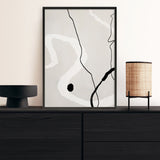 Shop Abstract Forms I Art Print a painted abstract themed wall art print from The Print Emporium wall artwork collection - Buy Australian made fine art painting style poster and framed prints for the home and your interior decor room, TPE-1211-AP