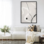 Shop Abstract Forms I Canvas Print a painted abstract themed framed canvas wall art print from The Print Emporium artwork collection - Buy Australian made fine art painting style stretched canvas prints for the home and your interior decor space, TPE-1211-CA-35X46-NF