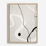 Shop Abstract Forms I Canvas Print a painted abstract themed framed canvas wall art print from The Print Emporium artwork collection - Buy Australian made fine art painting style stretched canvas prints for the home and your interior decor space, TPE-1211-CA-35X46-NF