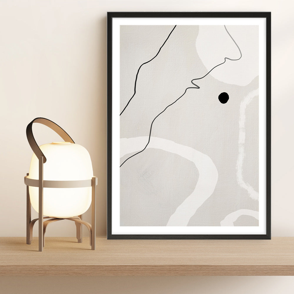 Shop Abstract Forms II Art Print a painted abstract themed wall art print from The Print Emporium wall artwork collection - Buy Australian made fine art painting style poster and framed prints for the home and your interior decor room, TPE-1212-AP