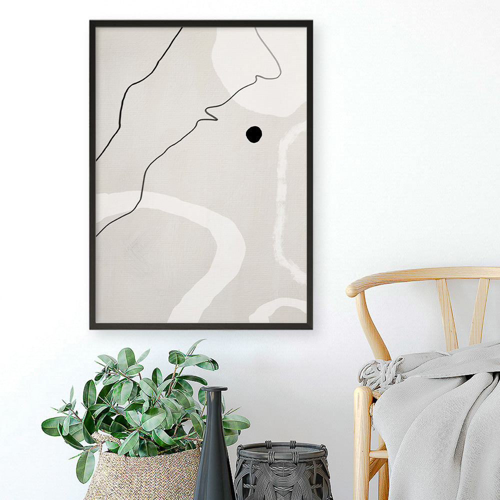 Shop Abstract Forms II Art Print a painted abstract themed wall art print from The Print Emporium wall artwork collection - Buy Australian made fine art painting style poster and framed prints for the home and your interior decor room, TPE-1212-AP