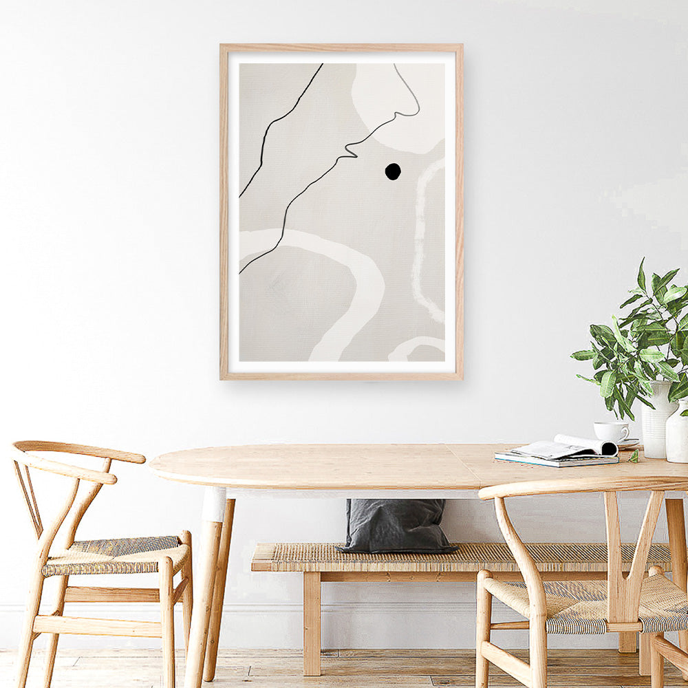 Shop Abstract Forms II Art Print a painted abstract themed wall art print from The Print Emporium wall artwork collection - Buy Australian made fine art painting style poster and framed prints for the home and your interior decor room, TPE-1212-AP