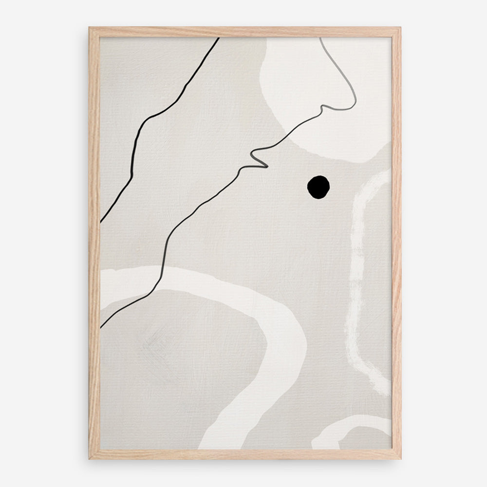 Shop Abstract Forms II Art Print a painted abstract themed wall art print from The Print Emporium wall artwork collection - Buy Australian made fine art painting style poster and framed prints for the home and your interior decor room, TPE-1212-AP