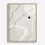 Shop Abstract Forms II Canvas Print a painted abstract themed framed canvas wall art print from The Print Emporium artwork collection - Buy Australian made fine art painting style stretched canvas prints for the home and your interior decor space, TPE-1212-CA-35X46-NF