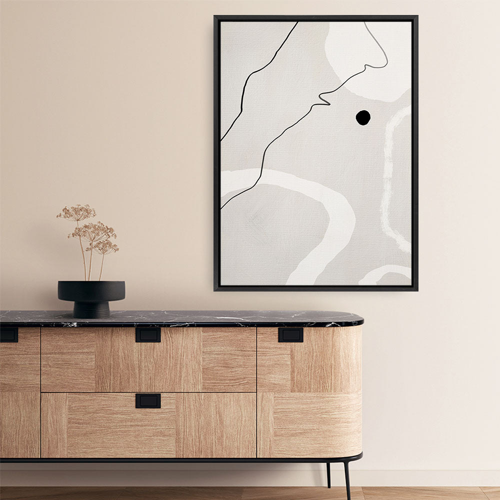 Shop Abstract Forms II Canvas Print a painted abstract themed framed canvas wall art print from The Print Emporium artwork collection - Buy Australian made fine art painting style stretched canvas prints for the home and your interior decor space, TPE-1212-CA-35X46-NF