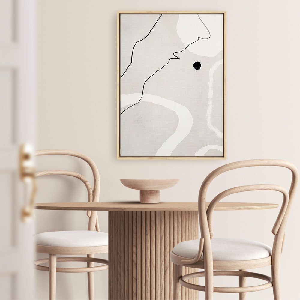 Shop Abstract Forms II Canvas Print a painted abstract themed framed canvas wall art print from The Print Emporium artwork collection - Buy Australian made fine art painting style stretched canvas prints for the home and your interior decor space, TPE-1212-CA-35X46-NF