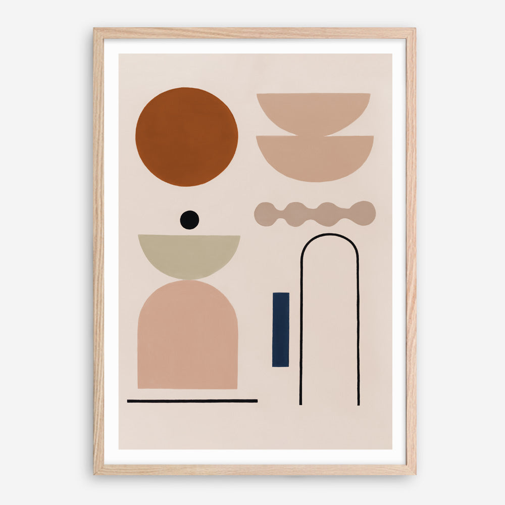 Shop Abstract I Art Print a painted abstract themed wall art print from The Print Emporium wall artwork collection - Buy Australian made fine art painting style poster and framed prints for the home and your interior decor room, TPE-672-AP