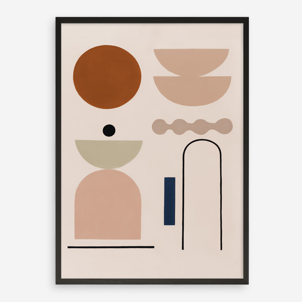 Shop Abstract I Art Print a painted abstract themed wall art print from The Print Emporium wall artwork collection - Buy Australian made fine art painting style poster and framed prints for the home and your interior decor room, TPE-672-AP