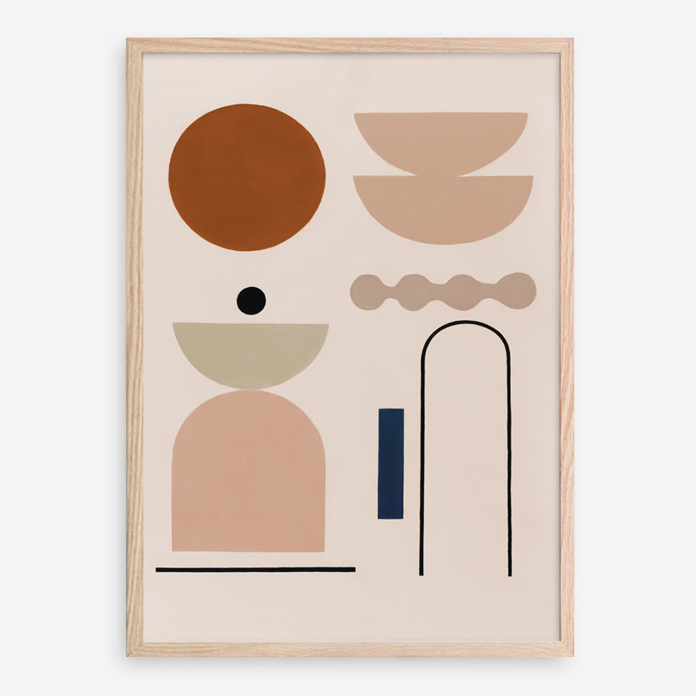 Shop Abstract I Art Print a painted abstract themed wall art print from The Print Emporium wall artwork collection - Buy Australian made fine art painting style poster and framed prints for the home and your interior decor room, TPE-672-AP