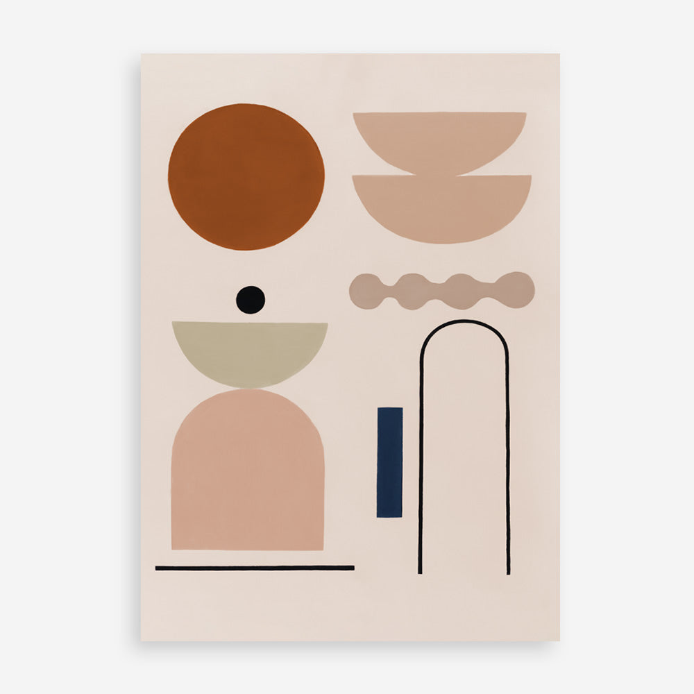 Shop Abstract I Art Print a painted abstract themed wall art print from The Print Emporium wall artwork collection - Buy Australian made fine art painting style poster and framed prints for the home and your interior decor room, TPE-672-AP