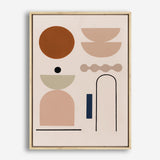 Shop Abstract I Canvas Print a painted abstract themed framed canvas wall art print from The Print Emporium artwork collection - Buy Australian made fine art painting style stretched canvas prints for the home and your interior decor space, TPE-672-CA-35X46-NF