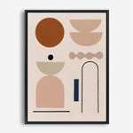 Shop Abstract I Canvas Print a painted abstract themed framed canvas wall art print from The Print Emporium artwork collection - Buy Australian made fine art painting style stretched canvas prints for the home and your interior decor space, TPE-672-CA-35X46-NF