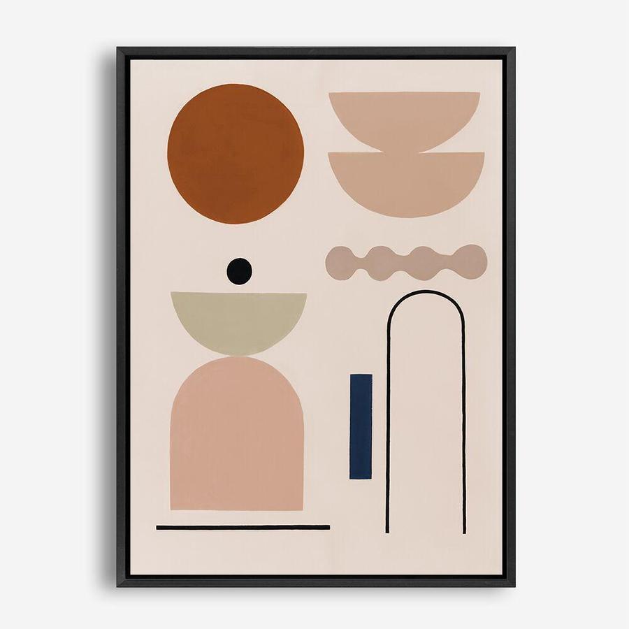 Shop Abstract I Canvas Print a painted abstract themed framed canvas wall art print from The Print Emporium artwork collection - Buy Australian made fine art painting style stretched canvas prints for the home and your interior decor space, TPE-672-CA-35X46-NF