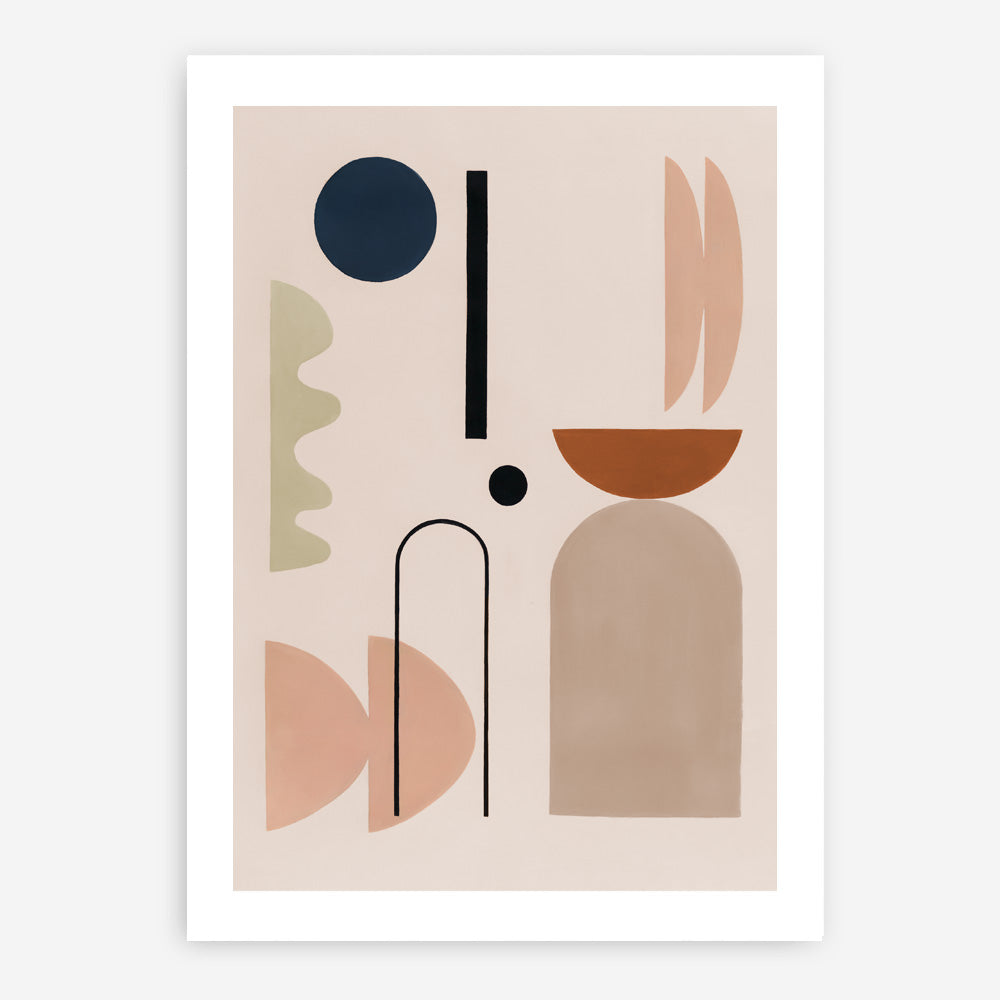 Shop Abstract II Art Print a painted abstract themed wall art print from The Print Emporium wall artwork collection - Buy Australian made fine art painting style poster and framed prints for the home and your interior decor room, TPE-673-AP