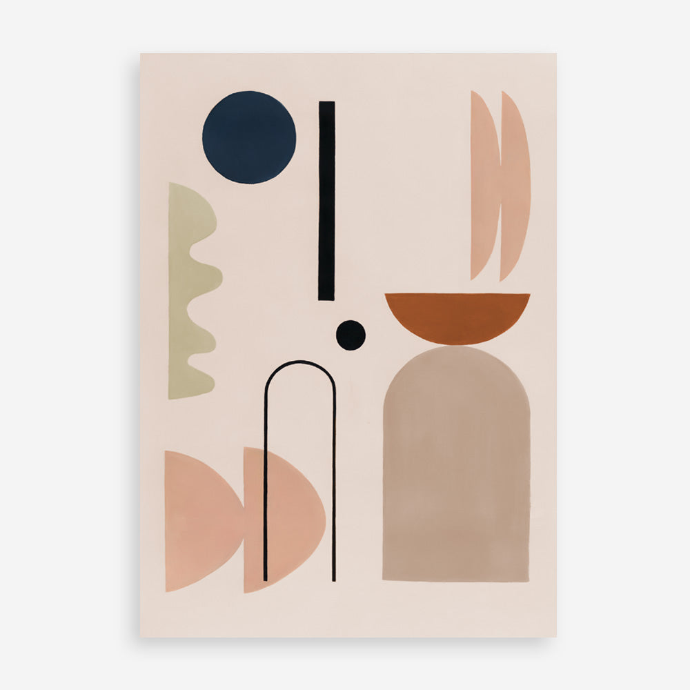 Shop Abstract II Art Print a painted abstract themed wall art print from The Print Emporium wall artwork collection - Buy Australian made fine art painting style poster and framed prints for the home and your interior decor room, TPE-673-AP