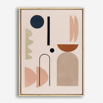 Shop Abstract II Canvas Print a painted abstract themed framed canvas wall art print from The Print Emporium artwork collection - Buy Australian made fine art painting style stretched canvas prints for the home and your interior decor space, TPE-673-CA-35X46-NF