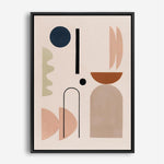 Shop Abstract II Canvas Print a painted abstract themed framed canvas wall art print from The Print Emporium artwork collection - Buy Australian made fine art painting style stretched canvas prints for the home and your interior decor space, TPE-673-CA-35X46-NF