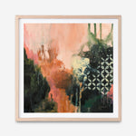 Shop Abstract Layers I Sunrise (Square) Art Print a painted abstract themed wall art print from The Print Emporium wall artwork collection - Buy Australian made fine art painting style poster and framed prints for the home and your interior decor room, TPE-WA-73160-AP