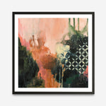 Shop Abstract Layers I Sunrise (Square) Art Print a painted abstract themed wall art print from The Print Emporium wall artwork collection - Buy Australian made fine art painting style poster and framed prints for the home and your interior decor room, TPE-WA-73160-AP