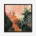Shop Abstract Layers I Sunrise (Square) Art Print a painted abstract themed wall art print from The Print Emporium wall artwork collection - Buy Australian made fine art painting style poster and framed prints for the home and your interior decor room, TPE-WA-73160-AP