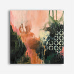 Shop Abstract Layers I Sunrise (Square) Canvas Print a painted abstract themed framed canvas wall art print from The Print Emporium artwork collection - Buy Australian made fine art painting style stretched canvas prints for the home and your interior decor space, TPE-WA-73160-CA-40X40-NF