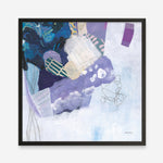 Shop Abstract Layers II Purple (Square) Art Print a painted abstract themed wall art print from The Print Emporium wall artwork collection - Buy Australian made fine art painting style poster and framed prints for the home and your interior decor room, TPE-WA-72103-AP