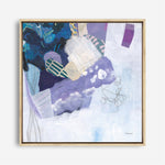 Shop Abstract Layers II Purple (Square) Canvas Print a painted abstract themed framed canvas wall art print from The Print Emporium artwork collection - Buy Australian made fine art painting style stretched canvas prints for the home and your interior decor space, TPE-WA-72103-CA-40X40-NF