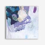 Shop Abstract Layers II Purple (Square) Canvas Print a painted abstract themed framed canvas wall art print from The Print Emporium artwork collection - Buy Australian made fine art painting style stretched canvas prints for the home and your interior decor space, TPE-WA-72103-CA-40X40-NF