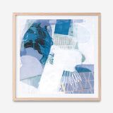 Shop Abstract Layers III Blue (Square) Art Print a painted abstract themed wall art print from The Print Emporium wall artwork collection - Buy Australian made fine art painting style poster and framed prints for the home and your interior decor room, TPE-WA-72694-AP