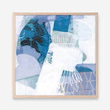 Shop Abstract Layers III Blue (Square) Art Print a painted abstract themed wall art print from The Print Emporium wall artwork collection - Buy Australian made fine art painting style poster and framed prints for the home and your interior decor room, TPE-WA-72694-AP