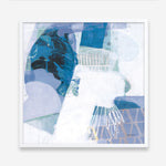 Shop Abstract Layers III Blue (Square) Art Print a painted abstract themed wall art print from The Print Emporium wall artwork collection - Buy Australian made fine art painting style poster and framed prints for the home and your interior decor room, TPE-WA-72694-AP