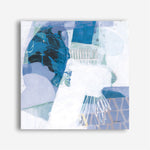 Shop Abstract Layers III Blue (Square) Canvas Print a painted abstract themed framed canvas wall art print from The Print Emporium artwork collection - Buy Australian made fine art painting style stretched canvas prints for the home and your interior decor space, TPE-WA-72694-CA-40X40-NF