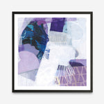 Shop Abstract Layers III Purple (Square) Art Print a painted abstract themed wall art print from The Print Emporium wall artwork collection - Buy Australian made fine art painting style poster and framed prints for the home and your interior decor room, TPE-WA-72104-AP