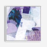 Shop Abstract Layers III Purple (Square) Canvas Print a painted abstract themed framed canvas wall art print from The Print Emporium artwork collection - Buy Australian made fine art painting style stretched canvas prints for the home and your interior decor space, TPE-WA-72104-CA-40X40-NF