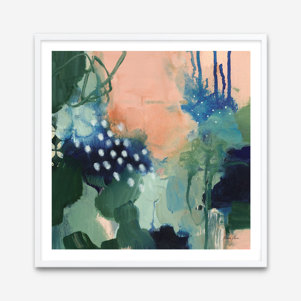 Shop Abstract Layers III Sunrise (Square) Art Print a painted abstract themed wall art print from The Print Emporium wall artwork collection - Buy Australian made fine art painting style poster and framed prints for the home and your interior decor room, TPE-WA-73162-AP