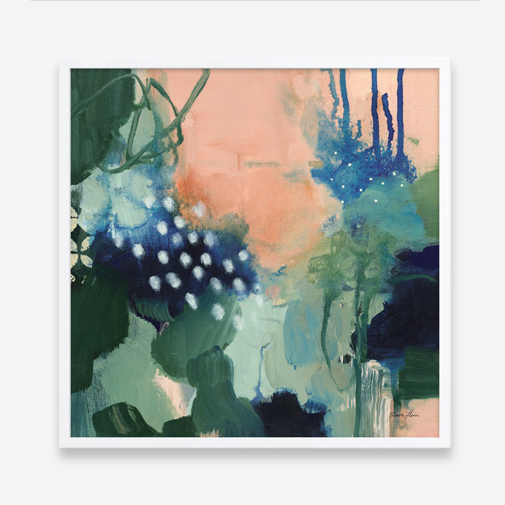 Shop Abstract Layers III Sunrise (Square) Art Print a painted abstract themed wall art print from The Print Emporium wall artwork collection - Buy Australian made fine art painting style poster and framed prints for the home and your interior decor room, TPE-WA-73162-AP