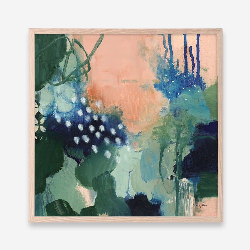 Shop Abstract Layers III Sunrise (Square) Art Print a painted abstract themed wall art print from The Print Emporium wall artwork collection - Buy Australian made fine art painting style poster and framed prints for the home and your interior decor room, TPE-WA-73162-AP