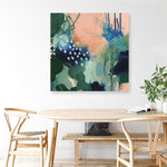 Shop Abstract Layers III Sunrise (Square) Canvas Print a painted abstract themed framed canvas wall art print from The Print Emporium artwork collection - Buy Australian made fine art painting style stretched canvas prints for the home and your interior decor space, TPE-WA-73162-CA-40X40-NF