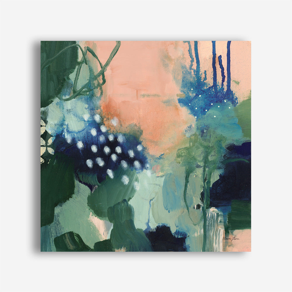 Shop Abstract Layers III Sunrise (Square) Canvas Print a painted abstract themed framed canvas wall art print from The Print Emporium artwork collection - Buy Australian made fine art painting style stretched canvas prints for the home and your interior decor space, TPE-WA-73162-CA-40X40-NF