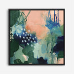 Shop Abstract Layers III Sunrise (Square) Canvas Print a painted abstract themed framed canvas wall art print from The Print Emporium artwork collection - Buy Australian made fine art painting style stretched canvas prints for the home and your interior decor space, TPE-WA-73162-CA-40X40-NF