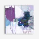 Shop Abstract Layers IV Purple (Square) Canvas Print a painted abstract themed framed canvas wall art print from The Print Emporium artwork collection - Buy Australian made fine art painting style stretched canvas prints for the home and your interior decor space, TPE-WA-72105-CA-40X40-NF