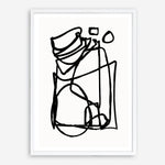 Shop Abstract Line Art Print a painted abstract themed wall art print from The Print Emporium wall artwork collection - Buy Australian made fine art painting style poster and framed prints for the home and your interior decor room, TPE-DH-001-AP