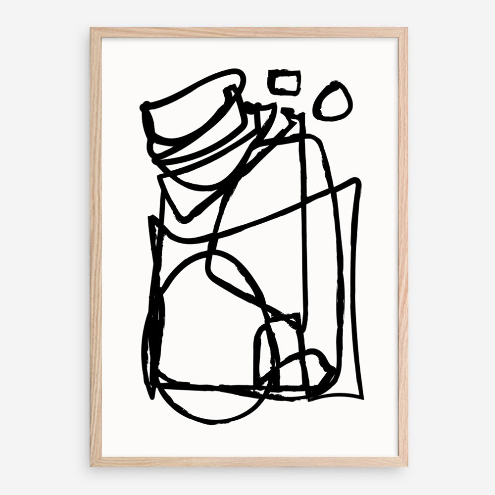 Shop Abstract Line Art Print a painted abstract themed wall art print from The Print Emporium wall artwork collection - Buy Australian made fine art painting style poster and framed prints for the home and your interior decor room, TPE-DH-001-AP