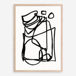 Shop Abstract Line Art Print a painted abstract themed wall art print from The Print Emporium wall artwork collection - Buy Australian made fine art painting style poster and framed prints for the home and your interior decor room, TPE-DH-001-AP