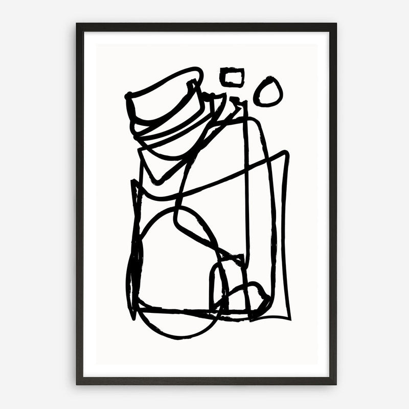 Shop Abstract Line Art Print a painted abstract themed wall art print from The Print Emporium wall artwork collection - Buy Australian made fine art painting style poster and framed prints for the home and your interior decor room, TPE-DH-001-AP