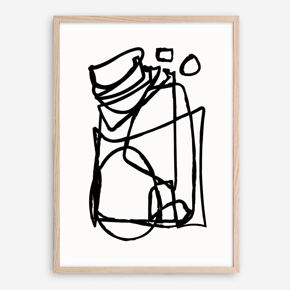 Shop Abstract Line Art Print a painted abstract themed wall art print from The Print Emporium wall artwork collection - Buy Australian made fine art painting style poster and framed prints for the home and your interior decor room, TPE-DH-001-AP